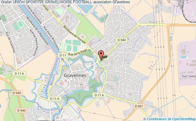 plan association Union Sportive Gravelinoise Football Gravelines