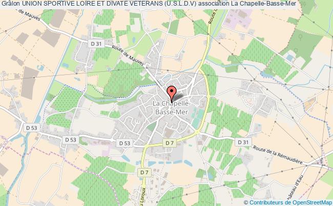 plan association Union Sportive Loire Et Divate Veterans (u.s.l.d.v) La    Chapelle-Basse-Mer