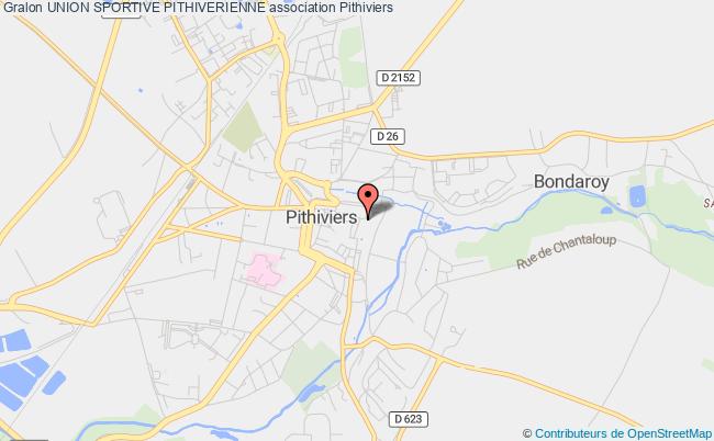 plan association Union Sportive Pithiverienne Pithiviers