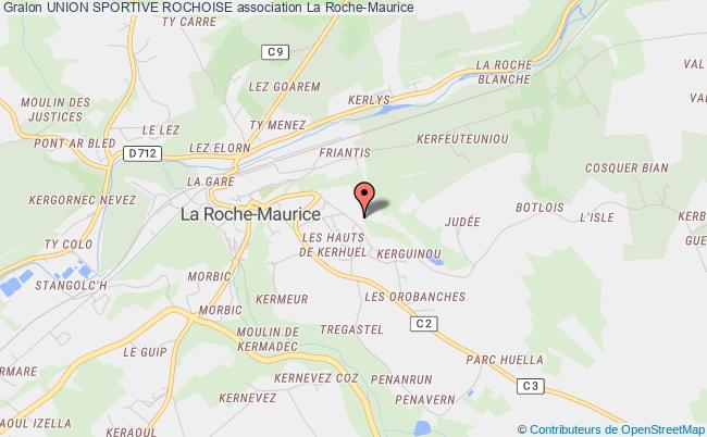 plan association Union Sportive Rochoise La    Roche-Maurice