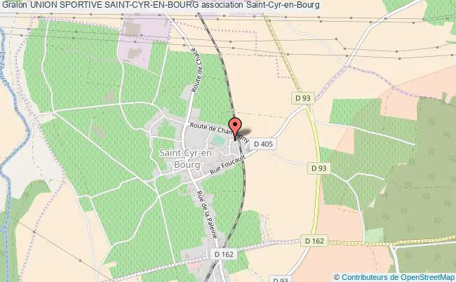 plan association Union Sportive Saint-cyr-en-bourg Saint-Cyr-en-Bourg