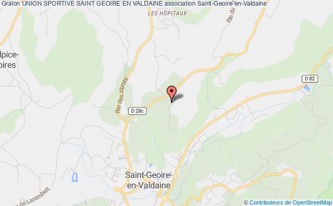 plan association Union Sportive Saint Geoire En Valdaine Saint-Geoire-en-Valdaine