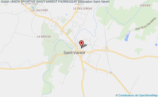 plan association Union Sportive Saint-varent Pierregeay Saint-Varent