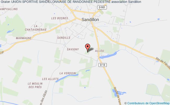 Union sportive sandillonnaise de randonnee pedestre association