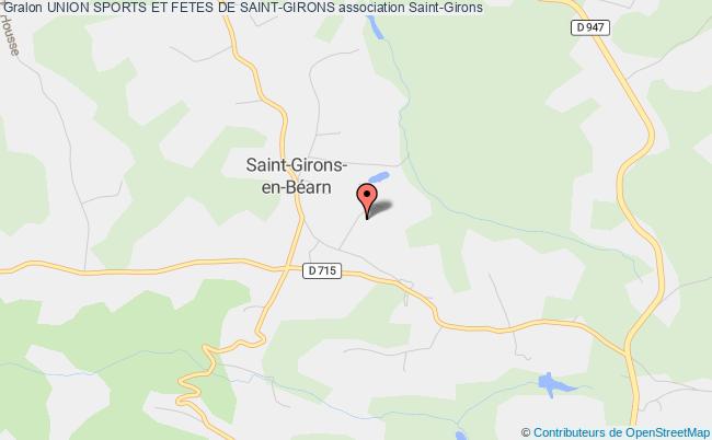 plan association Union Sports Et Fetes De Saint-girons Saint-Girons