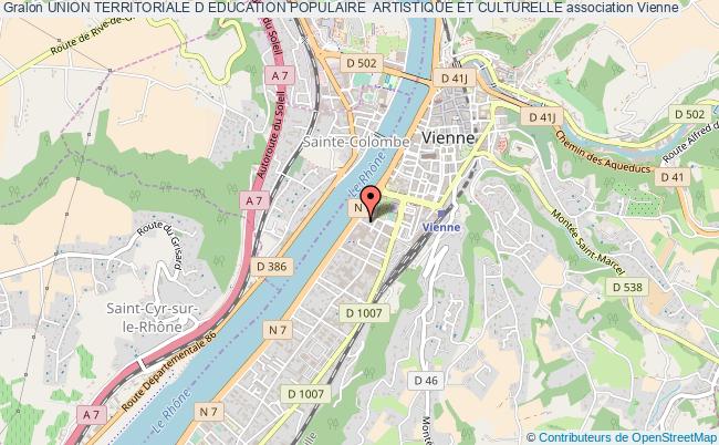 UNION TERRITORIALE D EDUCATION POPULAIRE  ARTISTIQUE ET CULTURELLE