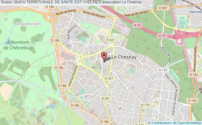 plan association Union Territoriale De Sante Est Yvelines Chesnay