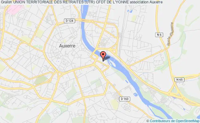 plan association Union Territoriale Des Retraites (utr) Cfdt De L'yonne Auxerre