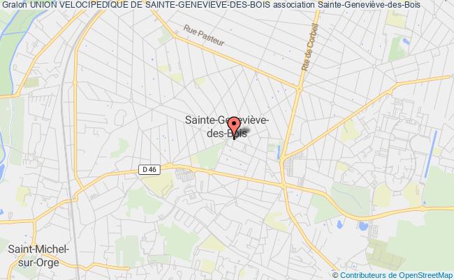 plan association Union Velocipedique De Sainte-genevieve-des-bois Sainte-Geneviève-des-Bois