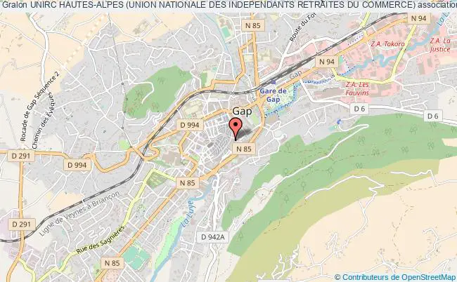 UNIRC HAUTES-ALPES (UNION NATIONALE DES INDEPENDANTS RETRAITES DU COMMERCE)