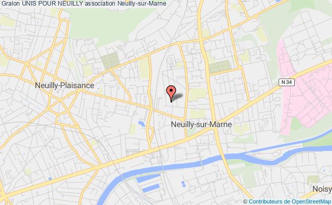 plan association Unis Pour Neuilly Neuilly-sur-Marne