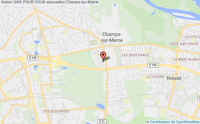 plan association Unis Pour Vous Champs-sur-Marne