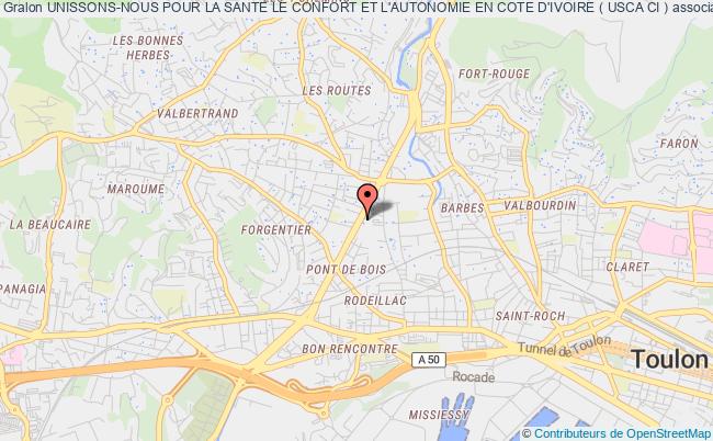 plan association Unissons-nous Pour La Sante Le Confort Et L'autonomie En Cote D'ivoire ( Usca Ci ) Toulon
