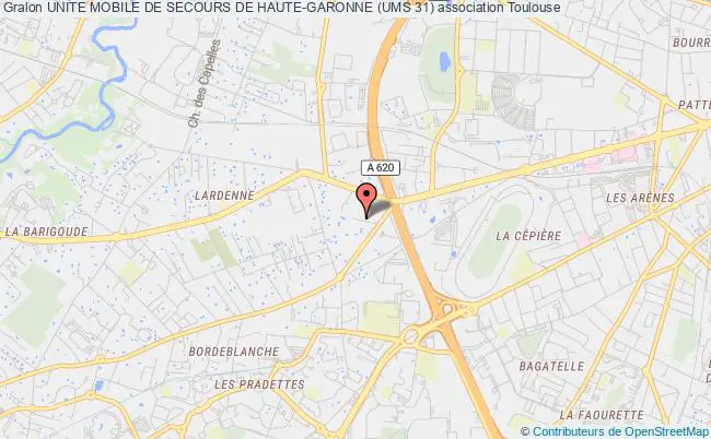 plan association Unite Mobile De Secours De Haute-garonne (ums 31) Toulouse