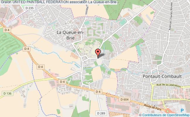 plan association United Paintball Federation Queue-en-Brie