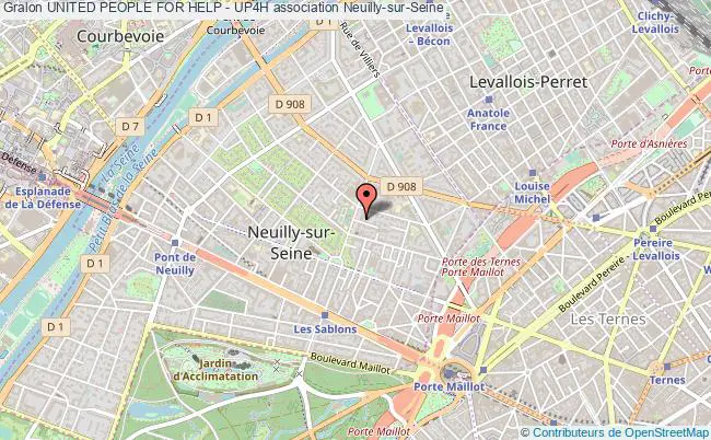 plan association United People For Help - Up4h Neuilly-sur-Seine