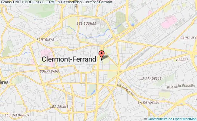 plan association Unity Bde Esc Clermont Clermont-Ferrand