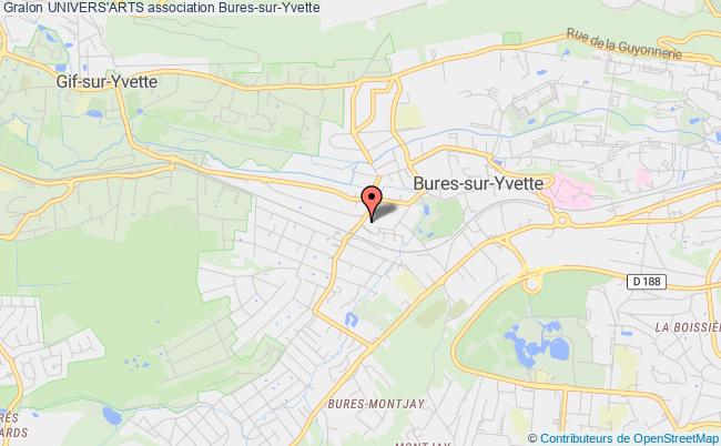plan association Univers'arts Bures-sur-Yvette
