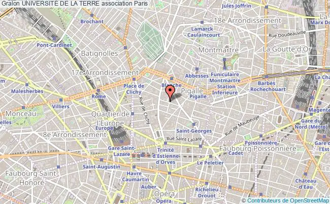 plan association UniversitÉ De La Terre Paris