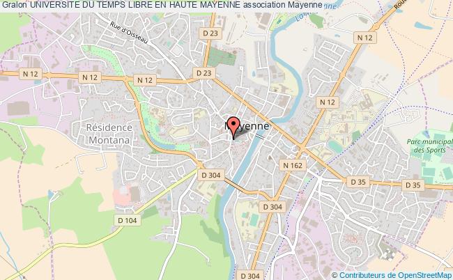 UNIVERSITE DU TEMPS LIBRE EN HAUTE MAYENNE