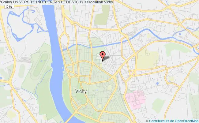 plan association Universite Independante De Vichy Vichy
