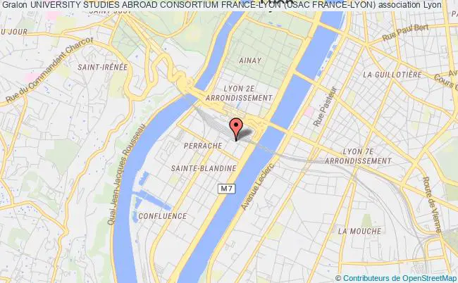 plan association University Studies Abroad Consortium France-lyon (usac France-lyon) Lyon