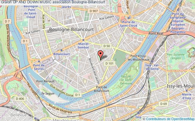 plan association Up And Down Music Boulogne-Billancourt