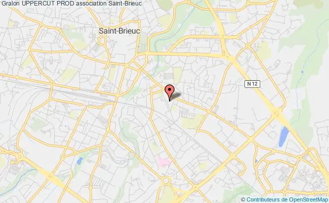 plan association Uppercut Prod Saint-Brieuc