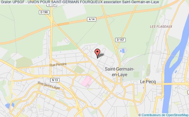 plan association Upsgf - Union Pour Saint-germain Fourqueux Saint-Germain-en-Laye