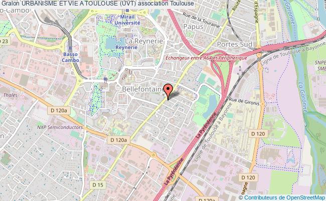 plan association Urbanisme Et Vie A Toulouse (uvt) Toulouse
