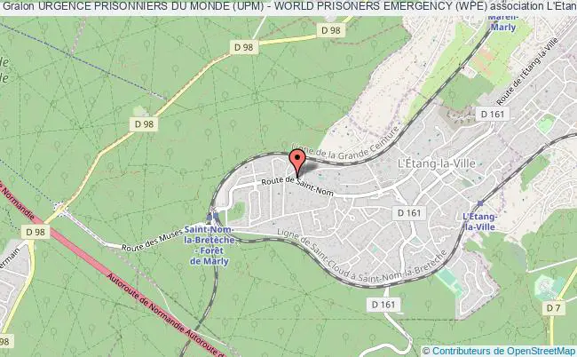plan association Urgence Prisonniers Du Monde (upm) - World Prisoners Emergency (wpe) L'Étang-la-Ville