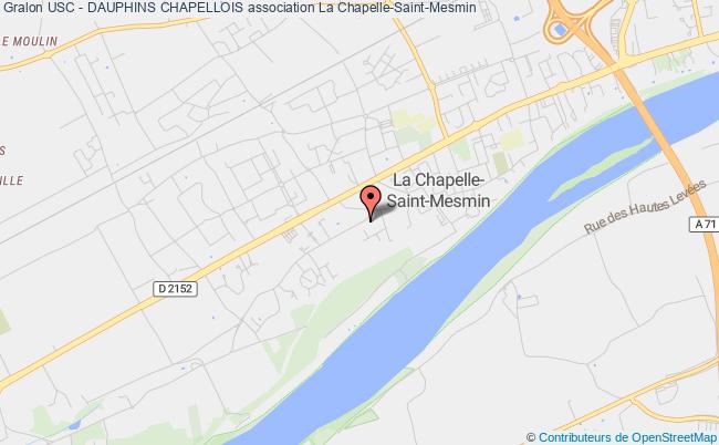 plan association Usc - Dauphins Chapellois La Chapelle-Saint-Mesmin
