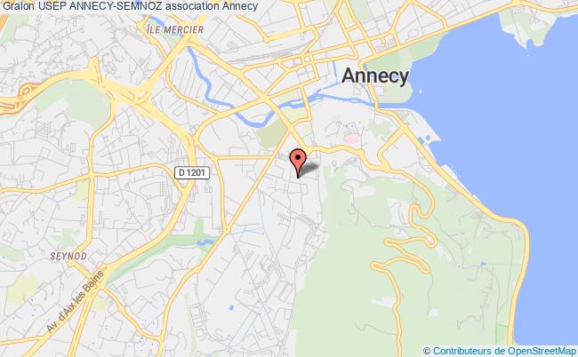 plan association Usep Annecy-semnoz Annecy