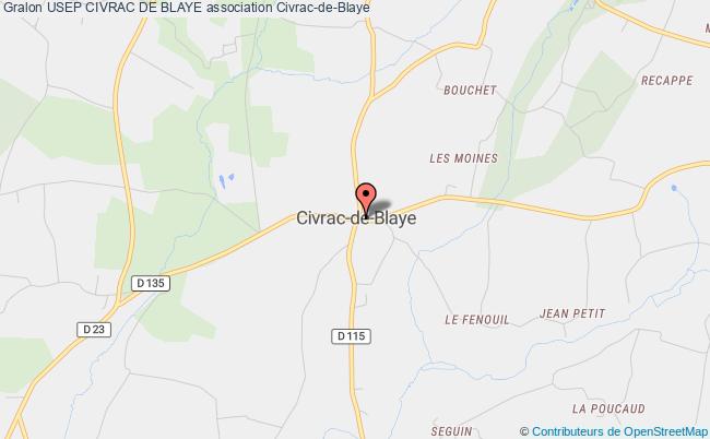 plan association Usep Civrac De Blaye Civrac-de-Blaye