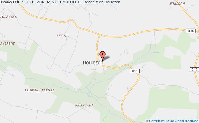plan association Usep Doulezon Sainte Radegonde Doulezon