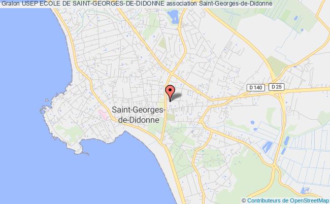 plan association Usep Ecole De Saint-georges-de-didonne Saint-Georges-de-Didonne