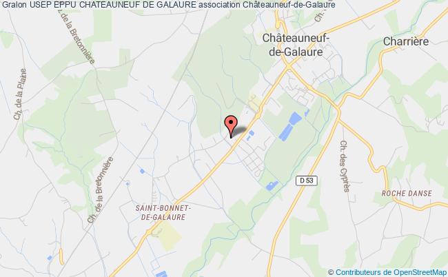 plan association Usep Eppu Chateauneuf De Galaure Châteauneuf-de-Galaure