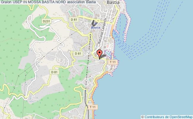 plan association Usep In Mossa Bastia Nord Bastia