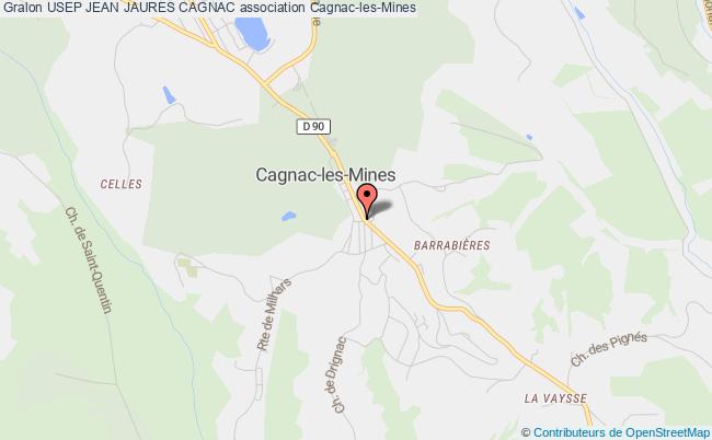 plan association Usep Jean Jaures Cagnac Cagnac-les-Mines