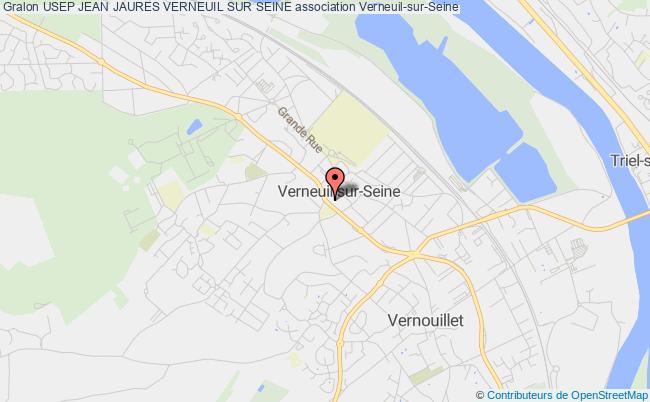 plan association Usep Jean Jaures Verneuil Sur Seine Verneuil-sur-Seine