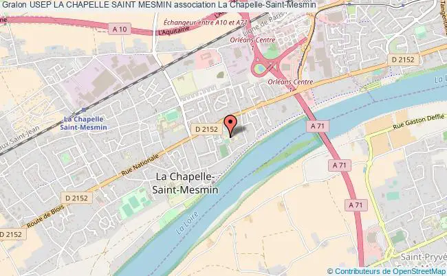plan association Usep La Chapelle Saint Mesmin La    Chapelle-Saint-Mesmin