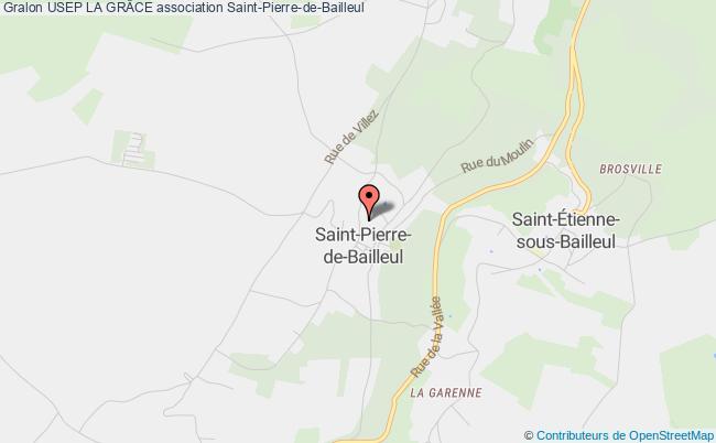 plan association Usep La GrÂce Saint-Pierre-de-Bailleul