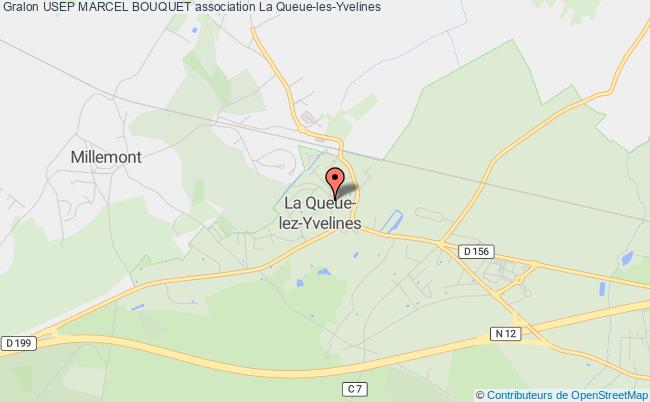 plan association Usep Marcel Bouquet Queue-les-Yvelines