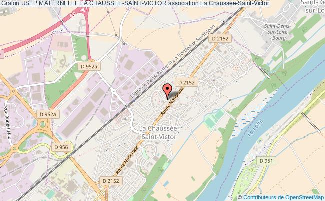 plan association Usep Maternelle La Chaussee-saint-victor La Chaussée-Saint-Victor