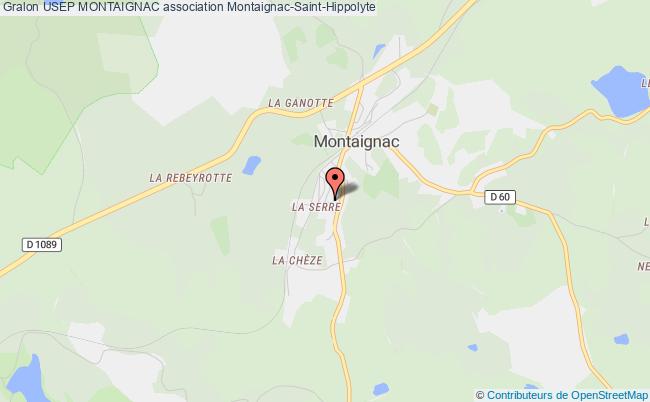plan association Usep Montaignac Montaignac-Sur-Doustre