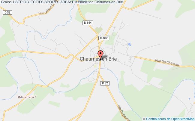 plan association Usep Objectifs Sports Abbaye Chaumes-en-Brie
