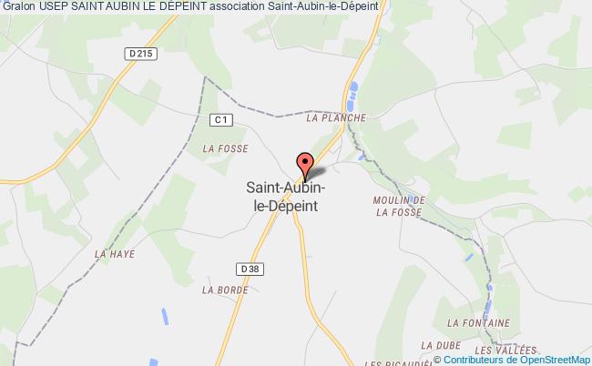 plan association Usep Saint Aubin Le DÉpeint SAINT-AUBIN-LE-DÉPEINT