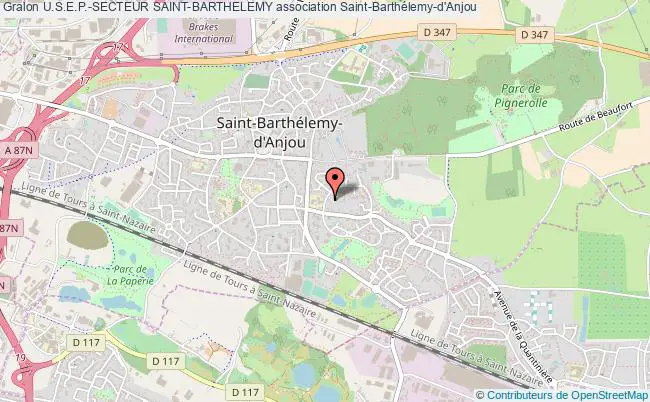 plan association U.s.e.p.-secteur Saint-barthelemy Saint-Barthélemy-d'Anjou