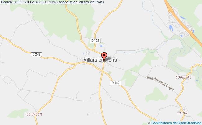 plan association Usep Villars En Pons Villars-en-Pons