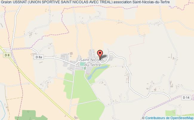 plan association Ussnat (union Sportive Saint Nicolas Avec Treal) Saint-Nicolas-du-Tertre